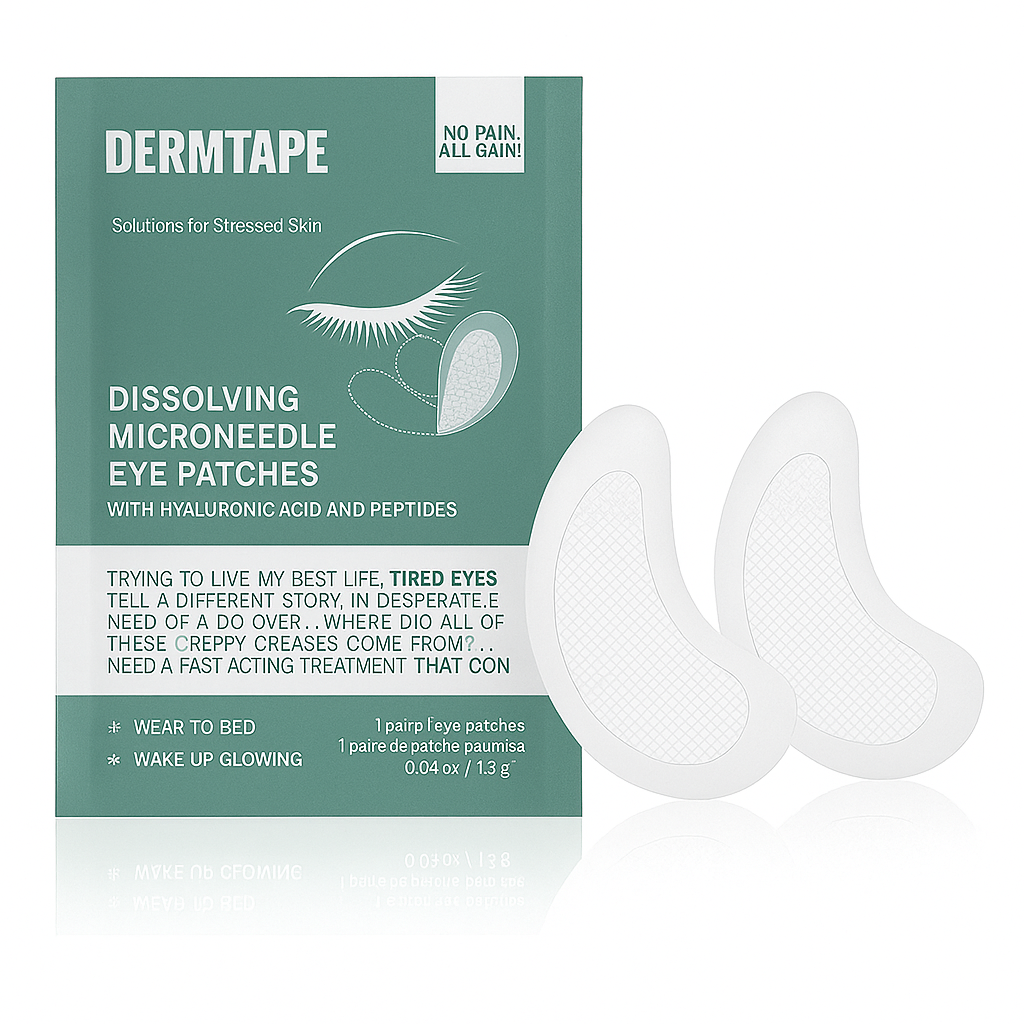 DERMTAPE Dissolving Microneedle Patches