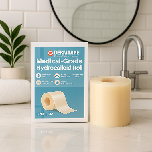 DERMTAPE Hydrocolloid Roll For Acne & Scarring