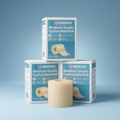 DERMTAPE Hydrocolloid Roll For Acne & Scarring